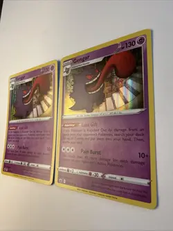 Gengar 057/198 Holo Rare 2021 Pokemon Chilling Reign Holo Card Near Mint - Image 4