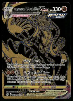 Pokemon Cards Rapid Strike Urshifu VMAX TG30/TG30 Brilliant Stars TG NM - Image 1