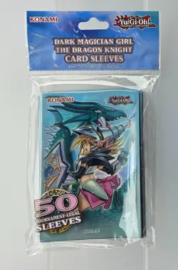 Yu-Gi-Oh! Dark Magician Girl the Dragon Knight 50 Tournament Legal Card Sleeves - Image 1