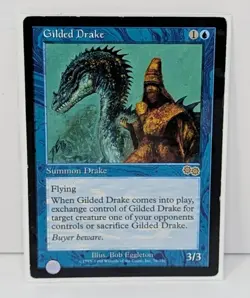Gilded Drake - Magic The Gathering MTG - Urza's Saga! - Image 1