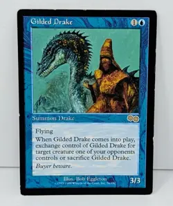 Gilded Drake - Magic The Gathering MTG - Urza's Saga! - Image 2