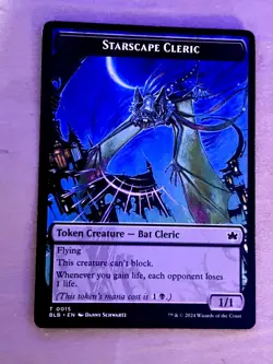Starscape Cleric Token Bloomburrow Regular - Image 1