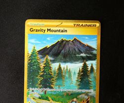 Pokemon Card TCG - Gravity Mountain 250/191 - Surging Sparks - Hyper Rare - NM ⭐ - Image 2
