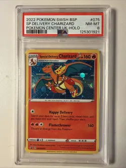Special Delivery Charizard SWSH075 Promo PSA 8 Pokemon TCG 🔥 - Image 1