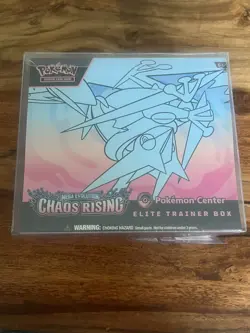 Pokemon TCG Chaos Rising Pokemon Center ETB New & Sealed - Image 1