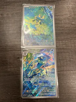 Pokemon Froakie and Frogadier SET Holo 088/086 089/086 Near Mint! - Image 1