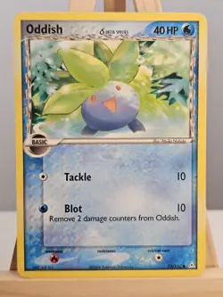 Oldish 73/110 Delta Species EX Holon Phantoms Regular Common MP Pokemon TCG 2006 - Image 1