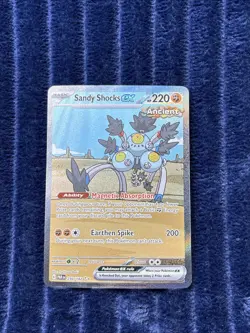 Sandy Shocks EX 250/182SV04: Paradox Rift Alt Art-Pokemon TCG NM - Image 1