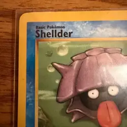Pokemon TCG Shellder #54/62 Fossil MP 1st Edition - Image 1