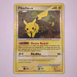 Pikachu 94/123 Common Mysterious Treasures Pokemon Heavily Played HP - Image 1