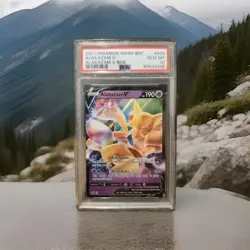 2021 Pokemon SWSH BSP Alakazam V Box Promo #083 PSA 10 - Image 1