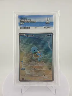 Pokemon 151 Squirtle 170/165 Holo Illustration Rare ACE 9 Mint - Image 1