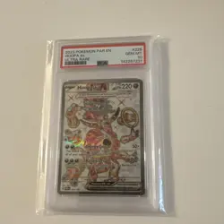 Pokemon 2023 Paradox Rift Hoopa ex 226/182 Full Art Ultra Rare Holo PSA 10 - Image 1