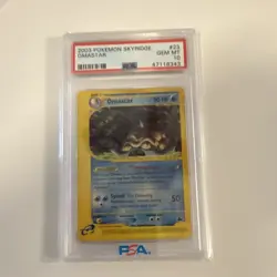 Pokemon 2003 Skyridge Omastar 23/144 1st Edition Holo PSA 10 - Image 1
