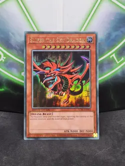 Yugioh Slifer the Sky Dragon LC01-EN002 Ultra Rare NM - Image 1