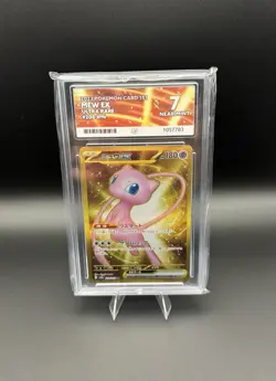 Pokemon 151 Mew Ex Ultra Rare Japanese 208/165Ace 7 Graded Card - Image 1