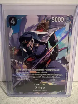 One Piece Card - SHIRYU PRB02-015 (R) Alt Art PRB02 The Best Vol.2 English TCG - Image 3