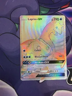 Lapras GX 151/149 - Sun & Moon Base Set Pokemon Card - Image 1