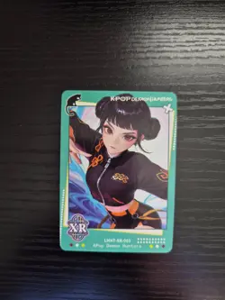 NEW! KPop Demon Hunters Exquisite Collection Card - Zoey - XR Rarity #003 - Image 1