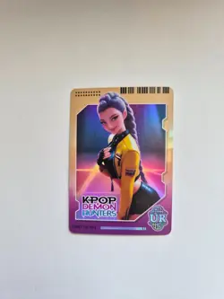 NEW! KPop Demon Hunters Collector Photo Card #UR 001 Holographic - Rumi - Image 1