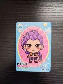 NEW! KPop Demon Hunters Exquisite Collection Card - Rumi - QR Rarity #006 - Image 1