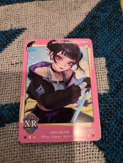 NEW! KPop Demon Hunters Exquisite Collection Card - Zoey - XR Rarity #008 - Image 1