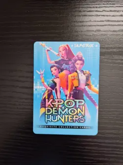 NEW! KPop Demon Hunters Exquisite Collection Card - Zoey - QR Rarity #005 - Image 2