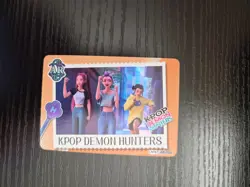 NEW! KPop Demon Hunters Exquisite Collection Card - HUNTR/X #009 Holographic - Image 1