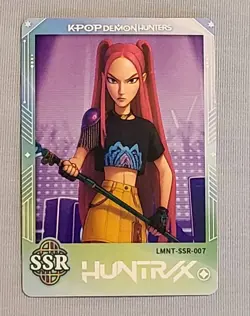 NEW! KPop Demon Hunters Exquisite Collection Card - Mira - SSR Rarity #007 - Image 1