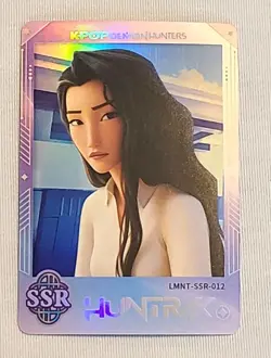 NEW! KPop Demon Hunters Exquisite Collection Card - Zoey - SSR Rarity HOLO #012 - Image 1
