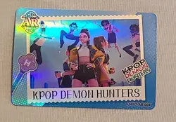 NEW! KPop Demon Hunters Exquisite Collection Card - HUNTR/X #AR-004 Holographic - Image 1