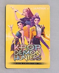 NEW! KPop Demon Hunters Exquisite Collection Card - HUNTR/X #AR-004 Holographic - Image 2