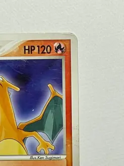 Japanese Charizard 054/ADV-P Promo Pokemon Card HP Damaged Vintage - Image 5