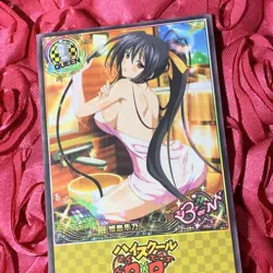 Akeno Himejima High School DxD Hot Spring Goddess Story Anime Waifu Girl Card 2 - Image 3