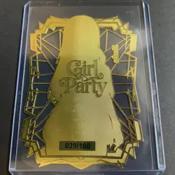 Goddess Story Gold METAL Card - Random Serial Number #/100! Marin Bikini Anime - Image 5