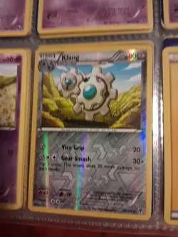Pokemon TCG Mixed Card Lot Of 9, Klang Holo, Espeon, Cofagrigus, Yamask, Spoink - Image 2