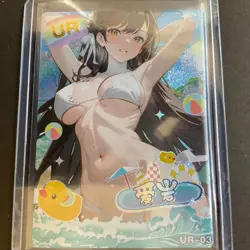 Peach Party - Goddess Story - UR Card - Anime Foil Bikini - Maiden - UR-03 - Image 5