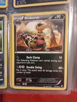 Pokemon TCG Mixed Card Lot Of 9, Shiftry Holo, Sneasel, Deino Murkrow, Krokorok - Image 4