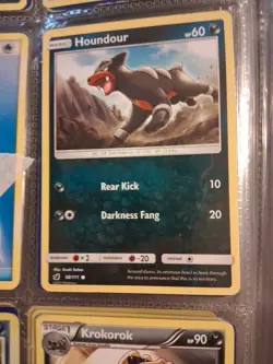 Pokemon TCG Mixed Card Lot Of 9, Shiftry Holo, Sneasel, Deino Murkrow, Krokorok - Image 5
