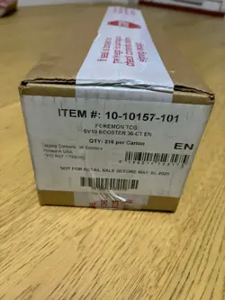 Pokemon Cards Factory Sealed Destined Rivals Case 6 Booster Boxes - Image 1
