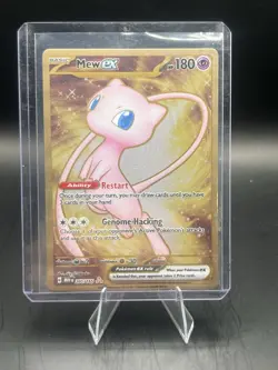 Mew ex - (151 Metal Card) 205/165 Sv: Scarlet & Violet 151 Regular - Image 1