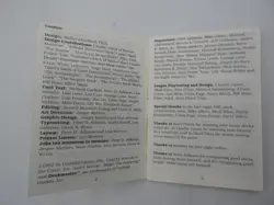 Magic The Gathering MTG Beta / Unlimited Edition Rule Book 1993 - Image 3