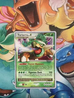 Pokemon TCG Torterra LV.X Holo Rare Card Diamond & Pearl Promo Dp09 - Image 1