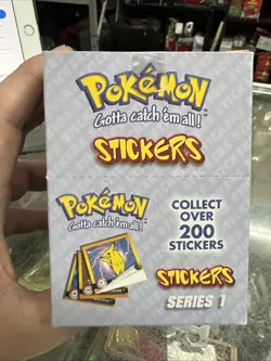 Artbox Pokemon Series 1 Sticker Booster Box - 30 Packs 601139116206 - Image 1