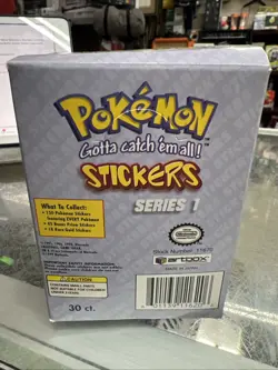 Artbox Pokemon Series 1 Sticker Booster Box - 30 Packs 601139116206 - Image 3