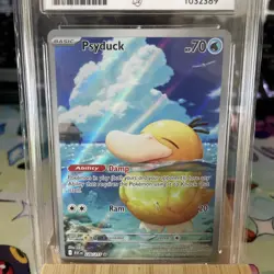 Pokemon TCG Psyduck Ascended Heroes 226/217 Ace 10 Gem Mint 💎 - Image 3