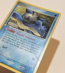 Pokemon TCG Lapras 8/92 Legend Maker Reverse Holo MP/HP/DMG - Image 4