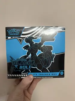 Black Bolt Pokemon TCG ETB Elite Trainer Box New Factory Sealed - Image 1