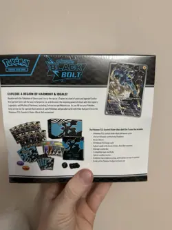 Black Bolt Pokemon TCG ETB Elite Trainer Box New Factory Sealed - Image 4
