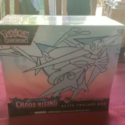 Pokemon TCG Chaos Rising Pokemon Center ETB Sealed New In Hand - Pristine Wrap - Image 1